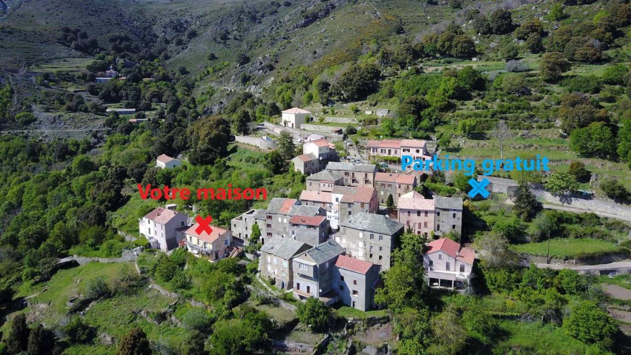 Maison De Village Avec Vue Sur Les Montagnes Bigorno Exteriör bild
